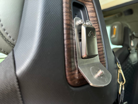 Seat Back iPad and Accessory Mounting Set for Rivian R1S and R1T