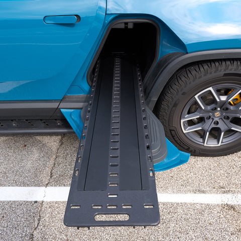 Gear Glide Tunnel Tray for the Rivian R1T